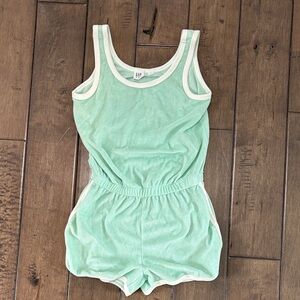 GAP Kids Mint Green Sleeveless Romper